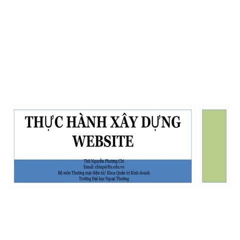 Xây dựng website thương mại điện tử