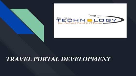 Travel portal development
