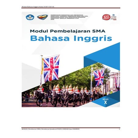 X Bahasa Inggris Kd 3 8 4 8 Final Pdf