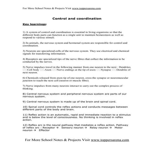 X biology full notes chapter 2