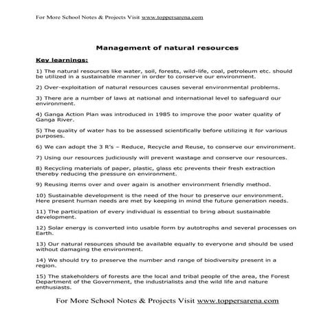 X biology full notes chapter 5
