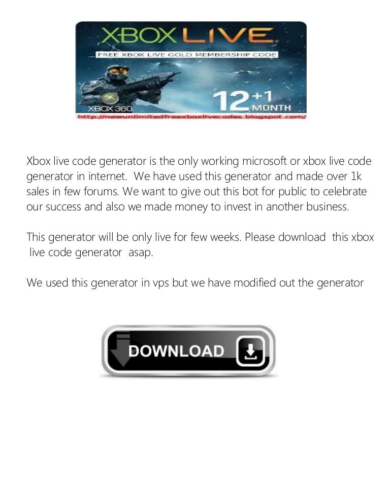 xbox live coupon codes