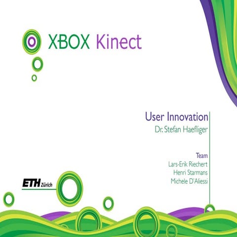 User Innovation - Xbox Kinect