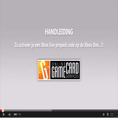 Xbox Live activeren op Xbox One | PDF