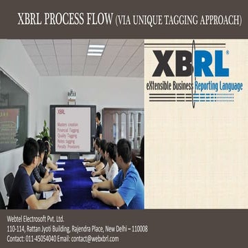 XBRL Process Flow