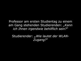 Was sagen die Studierenden zur E-Learning Strategie der Hochschule?