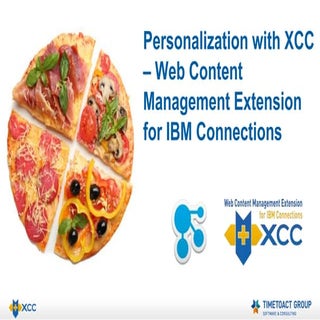 XCC Personalization