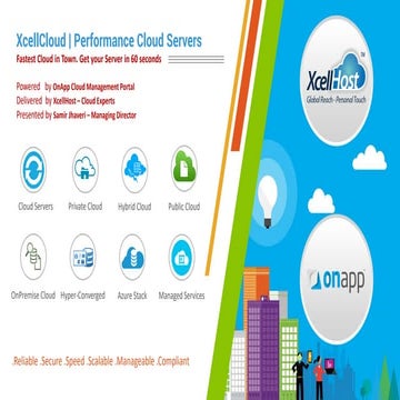 XcellHost -  Performance Cloud Servers 
