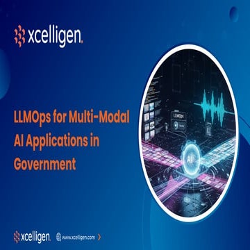 LLMOps for Multi-Modal AI Applications in Government