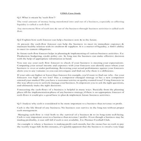 aijaz ahmed cima case study