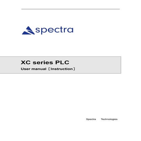 Xc instruction manual | PDF