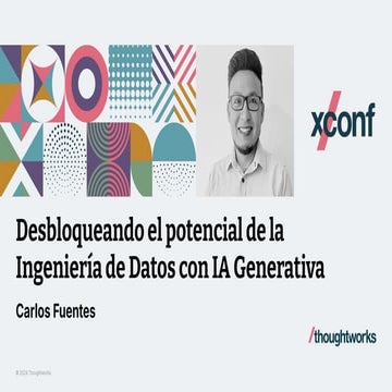 Desbloqueando el potencial de la Ingeniería de Datos con IA Generativa ...