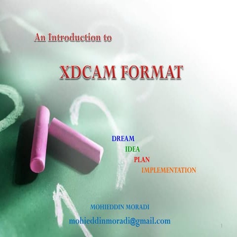 XDCAM Format | PDF