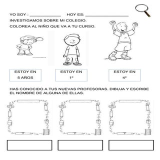 Bienvenido al colegio