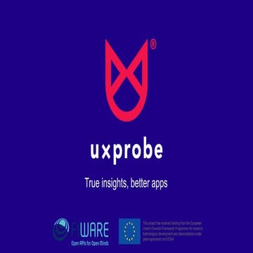 UXvue presentation at FIWARE Meetup - July 30th 2015