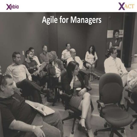 Xebia's agile for managers webinar