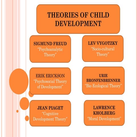 Graphic Organizer about "Theories of Child Development"