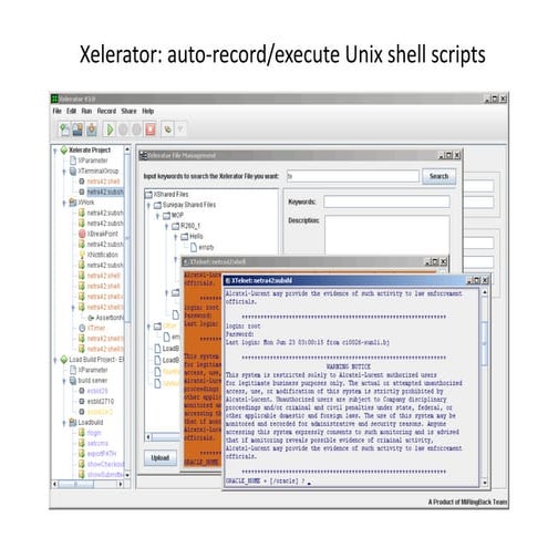 Xelerator software