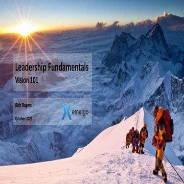Xemelgo Leadership Fundamentals 2021