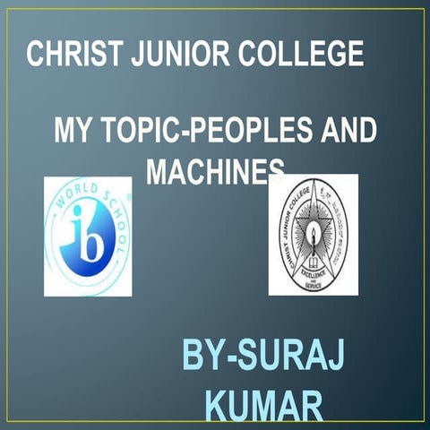 A presentation by suraj kumar