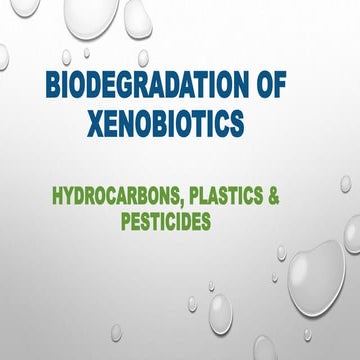 Xenobiotics ppt