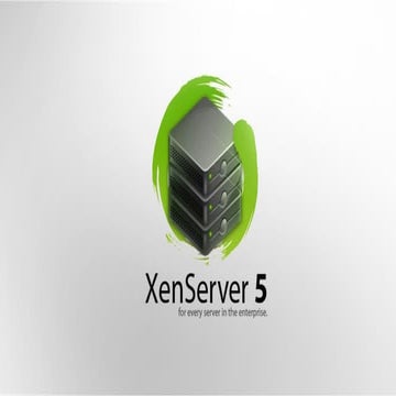 Xenserver 5 Selling And Positioning