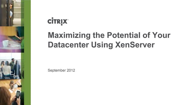 Xen server 6.1 customer presentation