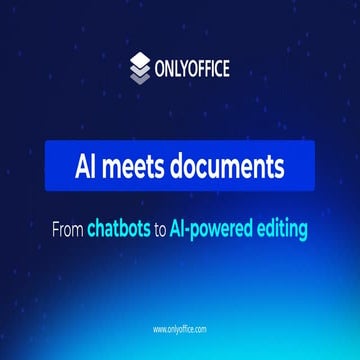 [DSC Europe 25] Petar Zivanov - AI meets documents From chatbots to AI-powere...