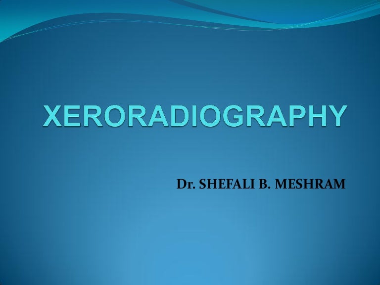 Xeroradiography