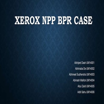Xerox npp bpr case (1)