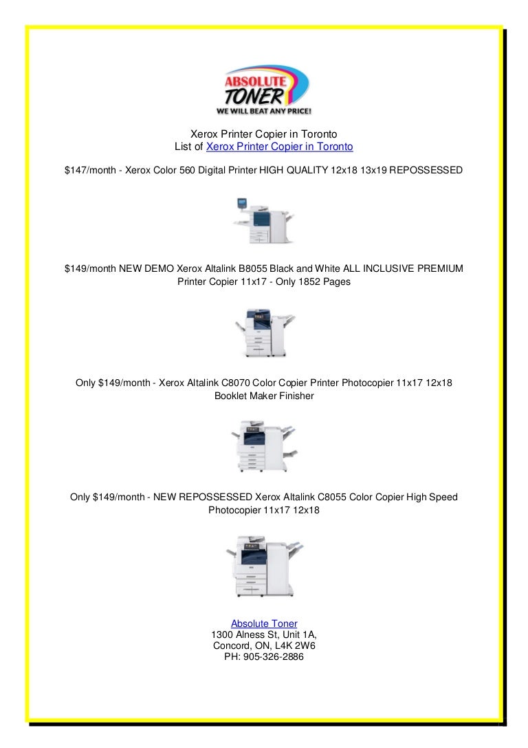 xerox altalink b8055 price