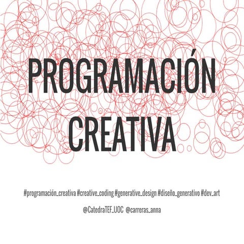 Taller Programación Creativa | PDF