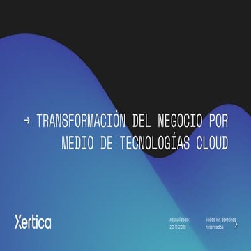 Transformacion Digital con Cloud Computing