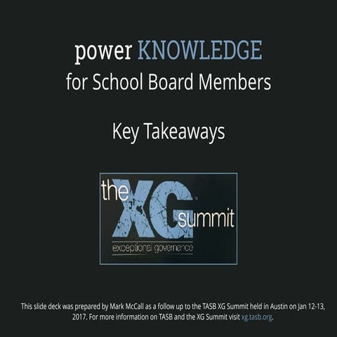 Powerful Knowledge on Exceptional Governance