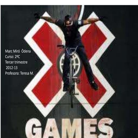 X games marc m.