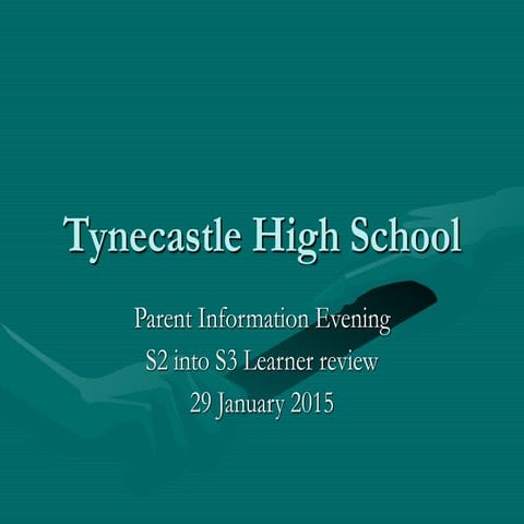 S2-S3 Learner Review Process Jan 2015