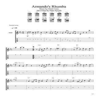 Sheet Armando's rhumba
