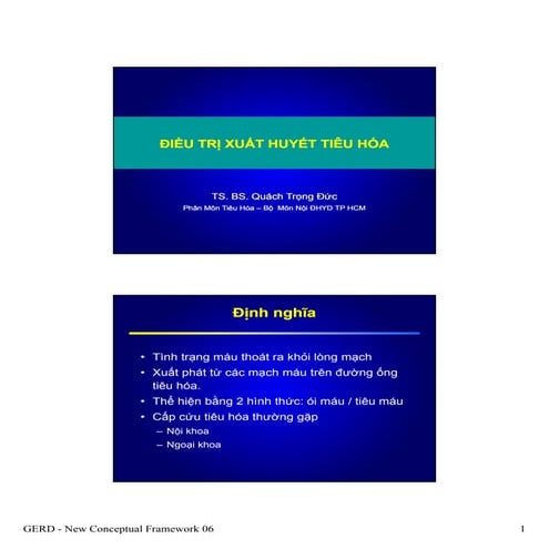 Xuất huyết tiêu hóa