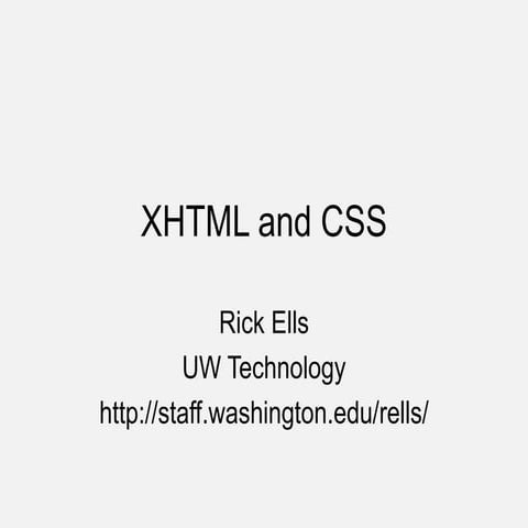 xhtml_css.ppt