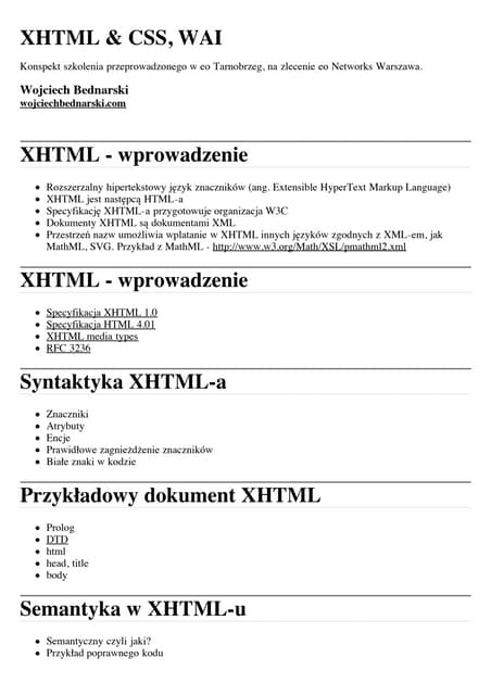 Kaskadowe arkusze styli | PPT
