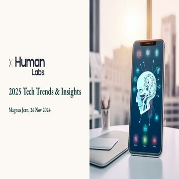 Top 10 Tech Trends & Insights for Success in 2025