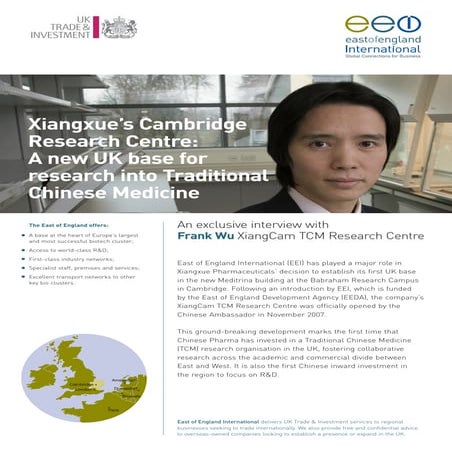 Xiang Cam Tcm Research Centre