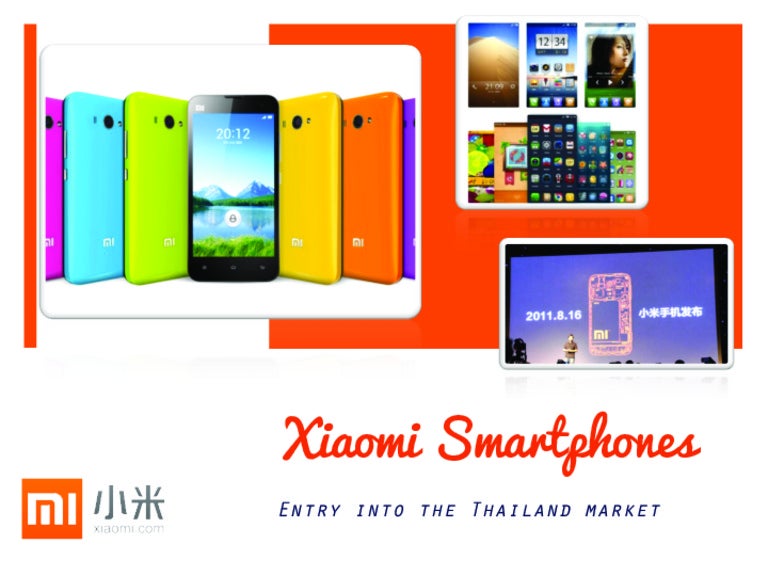 Xiaomi Phones Entry into Thailand Market