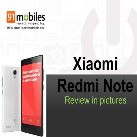 Xiaomi Redmi Note review