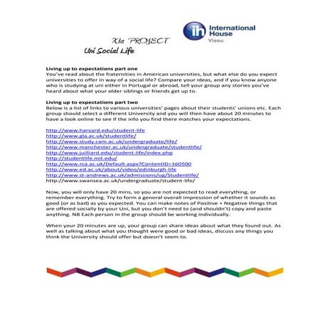 X ia uni social life