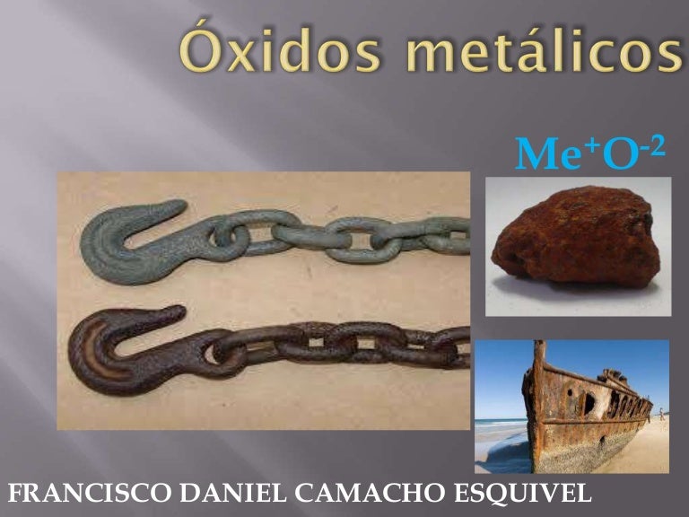 Oxidos metálicos