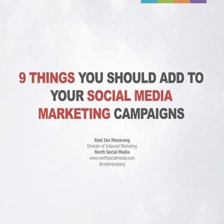 9 Things You Should Add to your Soc...