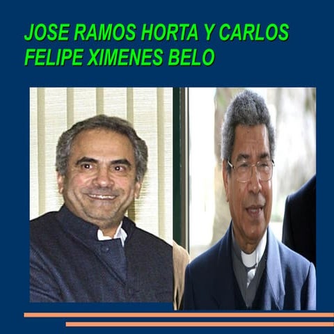 Ximenes Belo y RamosHorta PPT