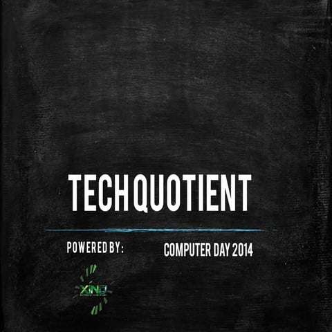 Quiz Finals - XINO Intra 2014