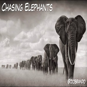 Chasing Elephants - Alberto Brandolini - Codemotion Rome 2017